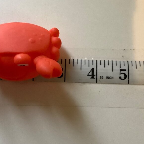 Penguin Crab & Whale Bath Toys Set Lot of 3 2"-3" - Picture 3 of 5